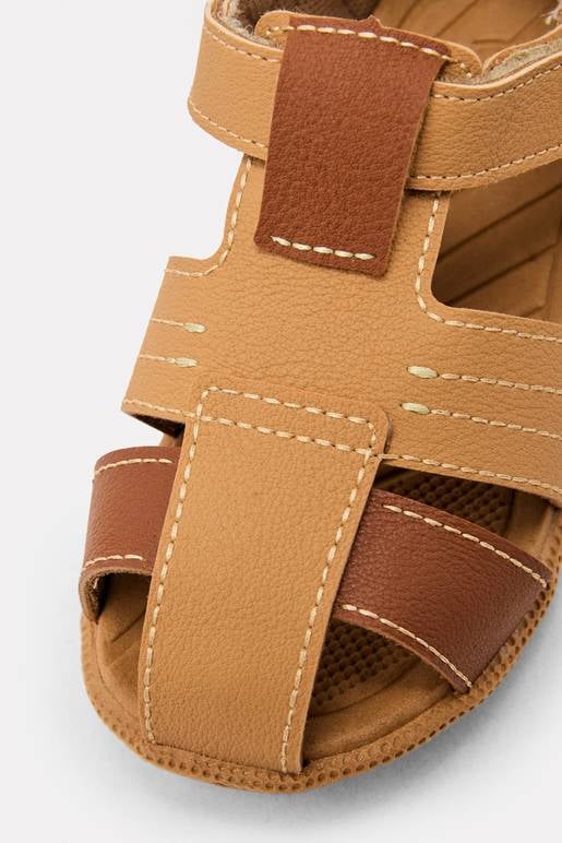 Sandalia Tic Tac - Caramelo - Capuchino