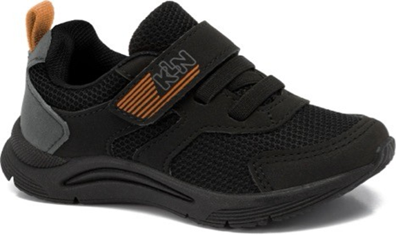 ZAPATILLA NEW SPORT NEGRO/NARANJA