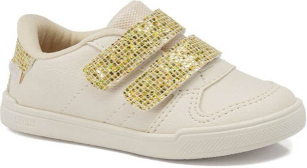ZAPATILLA BABY SKY OFF WHITE/DORADO
