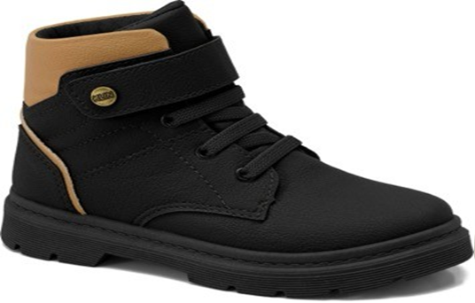 BOTA LONDON NEGRO/CAPUCHINO