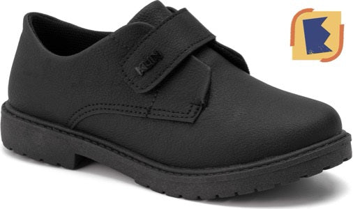 Zapato De Vestir Negro Con Cierre Tipo Broche