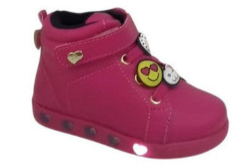 Tenis Sneaker - Rosa con Luces