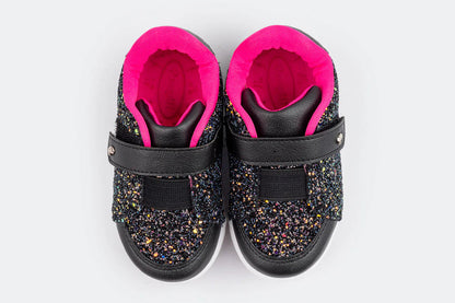 Zapatilla Sneaker - Negro con Luces