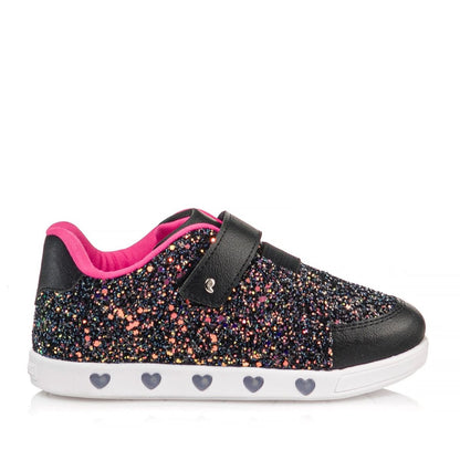 Zapatilla Sneaker - Negro con Luces