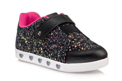 Zapatilla Sneaker - Negro con Luces