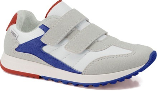 ZAPATILLA WALK HIELO/AZUL REY/ROJO