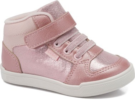 ZAPATILLA BABY SKY ROSA CLARO METALIZADO