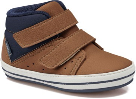 ZAPATO ALGODAO DOCE CARAMELO/MARINO