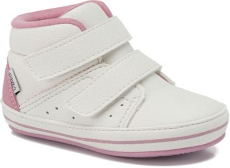 ZAPATO ALGODAO DOCE BLANCO/ROSA ASTRAL