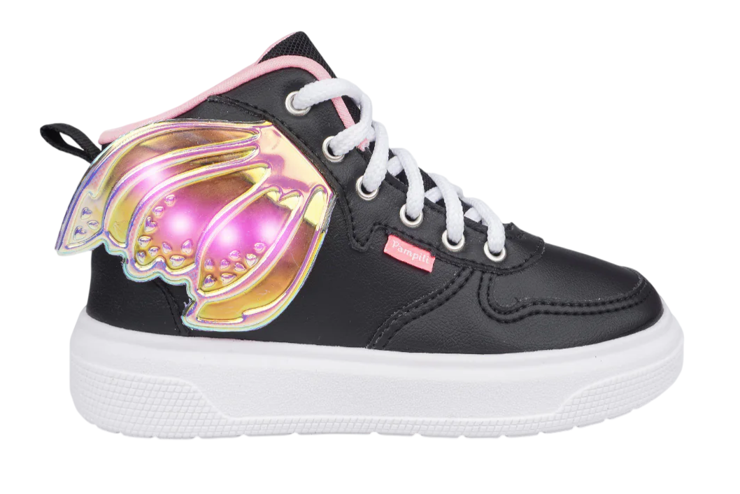 Tenis XP Pampili - Negro Rosa Neon