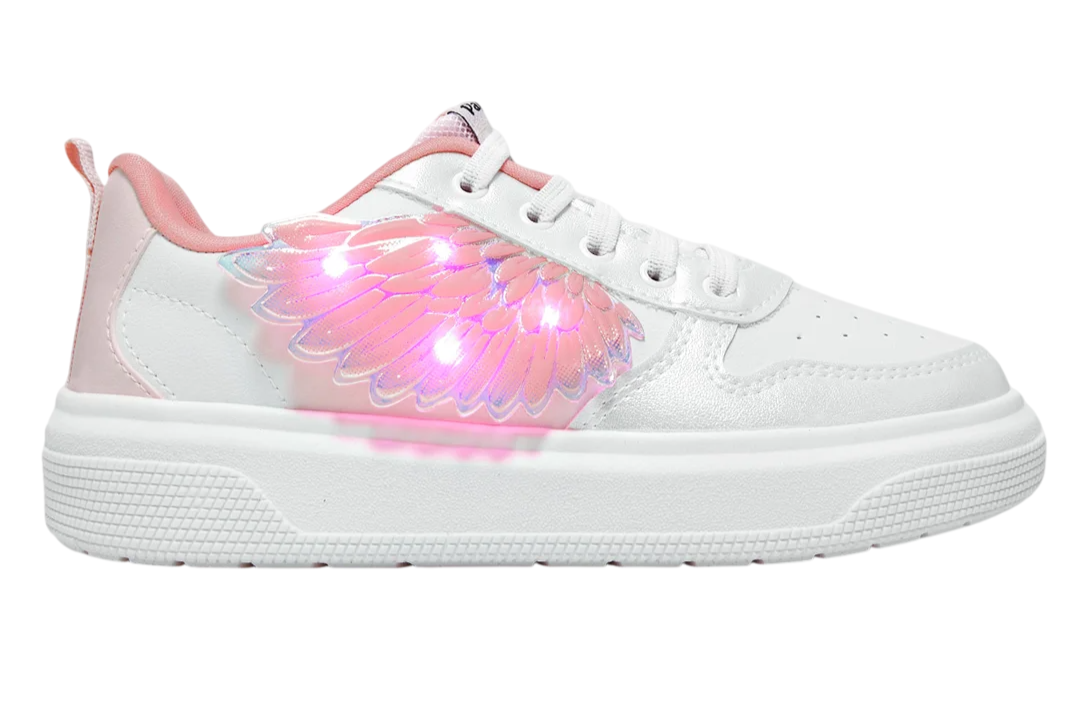 Tenis XP Pampili - Blanco Rosa con Luces