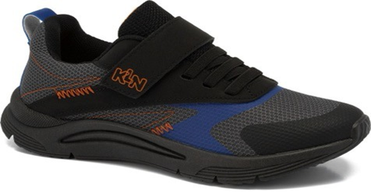 ZAPATILLA NEW SPORT GRAFITO/NEGRO/NARANJA