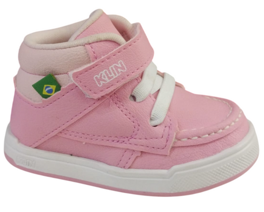 Zapatilla Flyer Baby - Rosa Claro - Rosa Doce