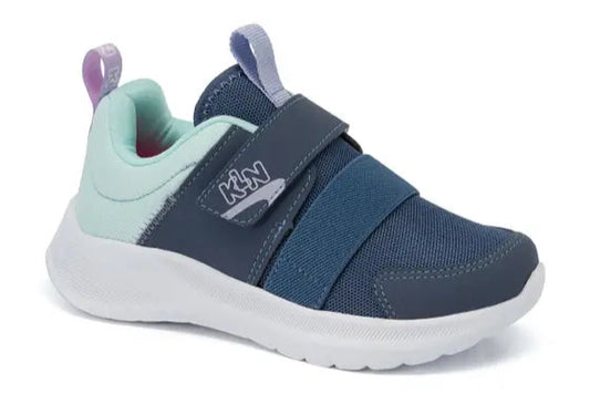 Tenis de Caminata Azul Aqua - Lavanda - Plomo