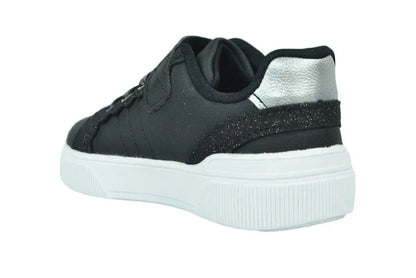 Zapatilla Infantil Negro - Plateado